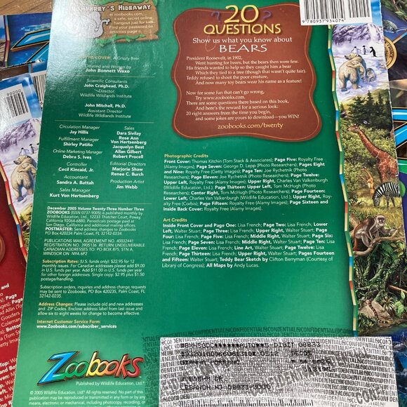 Bundle of 19 Zoobooks Magazines for Kids - Picture 15 of 16
